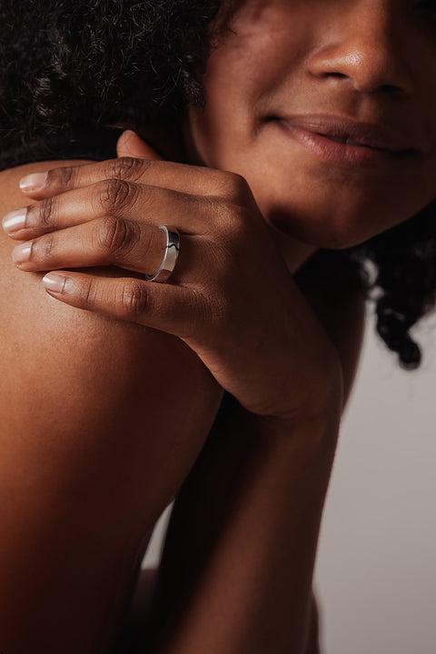 PAGO Ring Silver Shiny