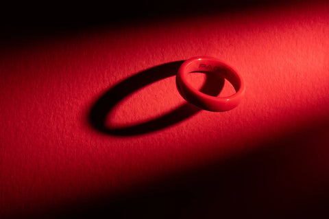 PAGO Ring Red Shiny