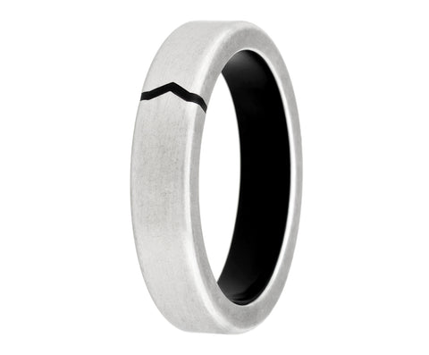 PAGO Ring Silver Rough