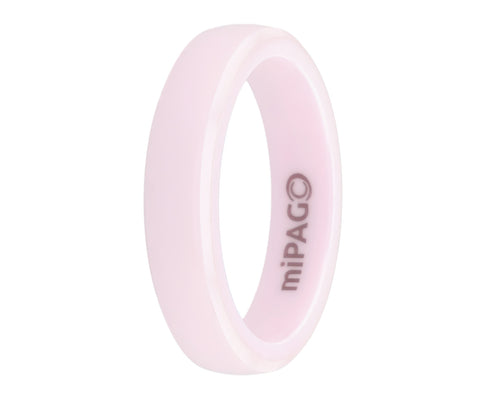 PAGO Ring Slim Pink Shiny