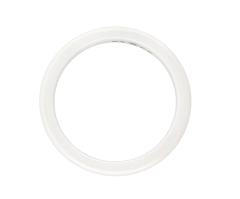 PAGO Ring Slim White Shiny