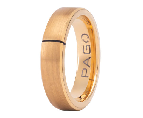 PAGO Ring Slim Orolite Rough