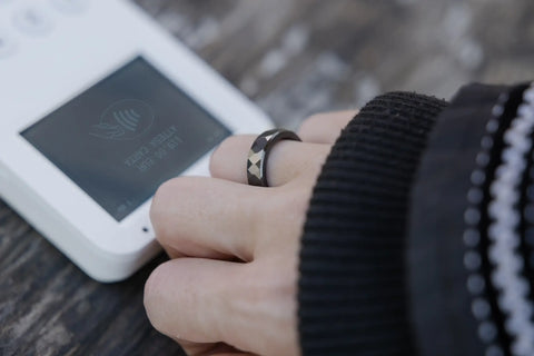 PAGO Ring Black Diamond