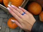 PAGO Ring Blue Drive Shiny