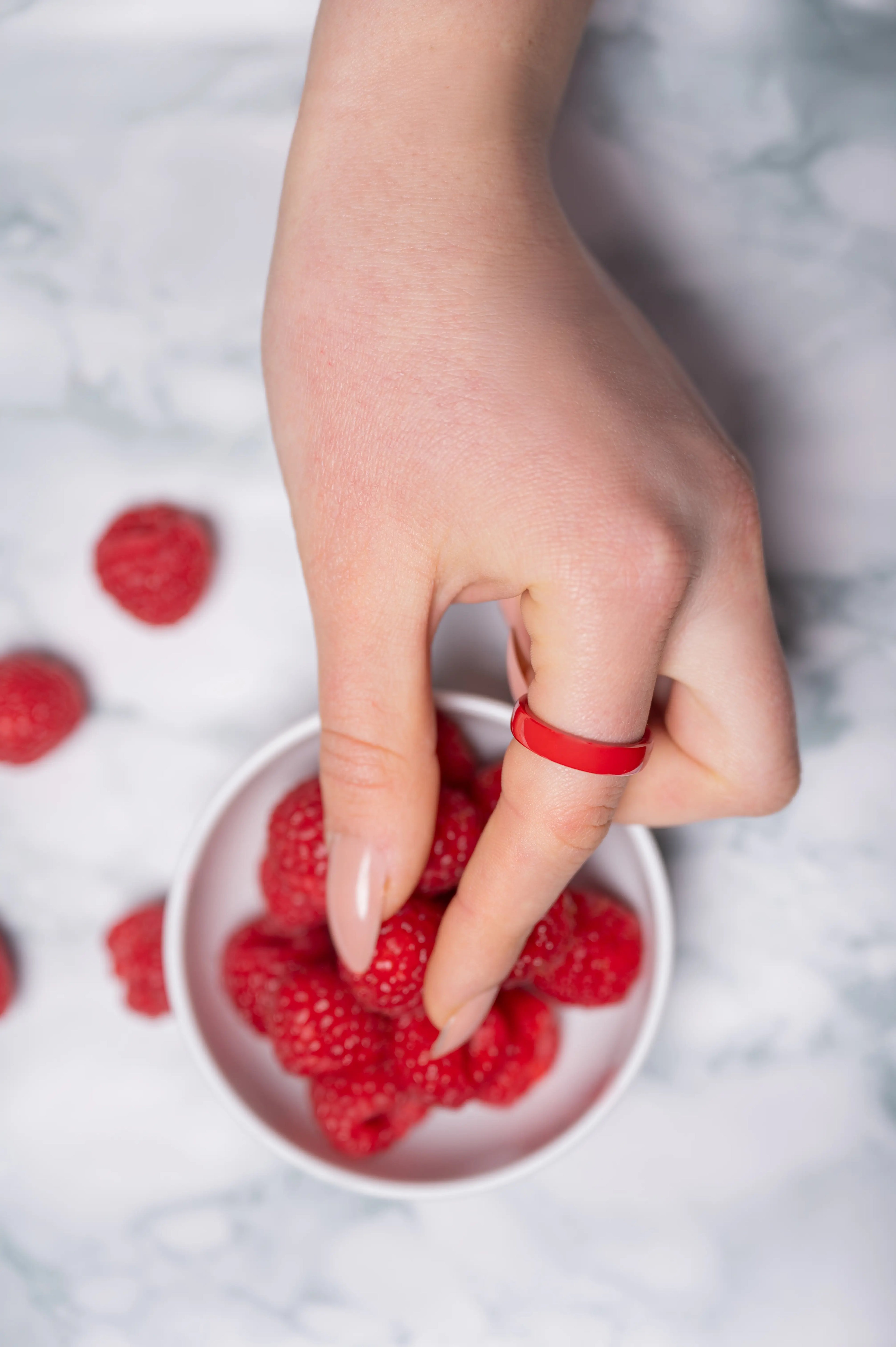 PAGO Ring Red Shiny