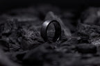 PAGO Ring Black Rough