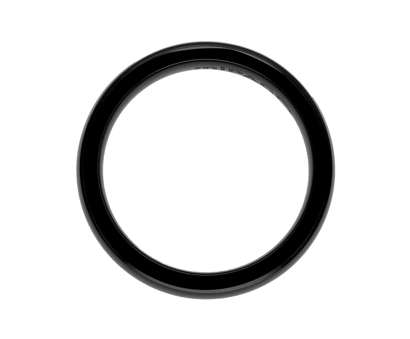 PAGO Ring Black Shiny