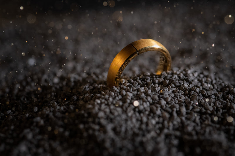 PAGO Ring Slim Orolite Rough