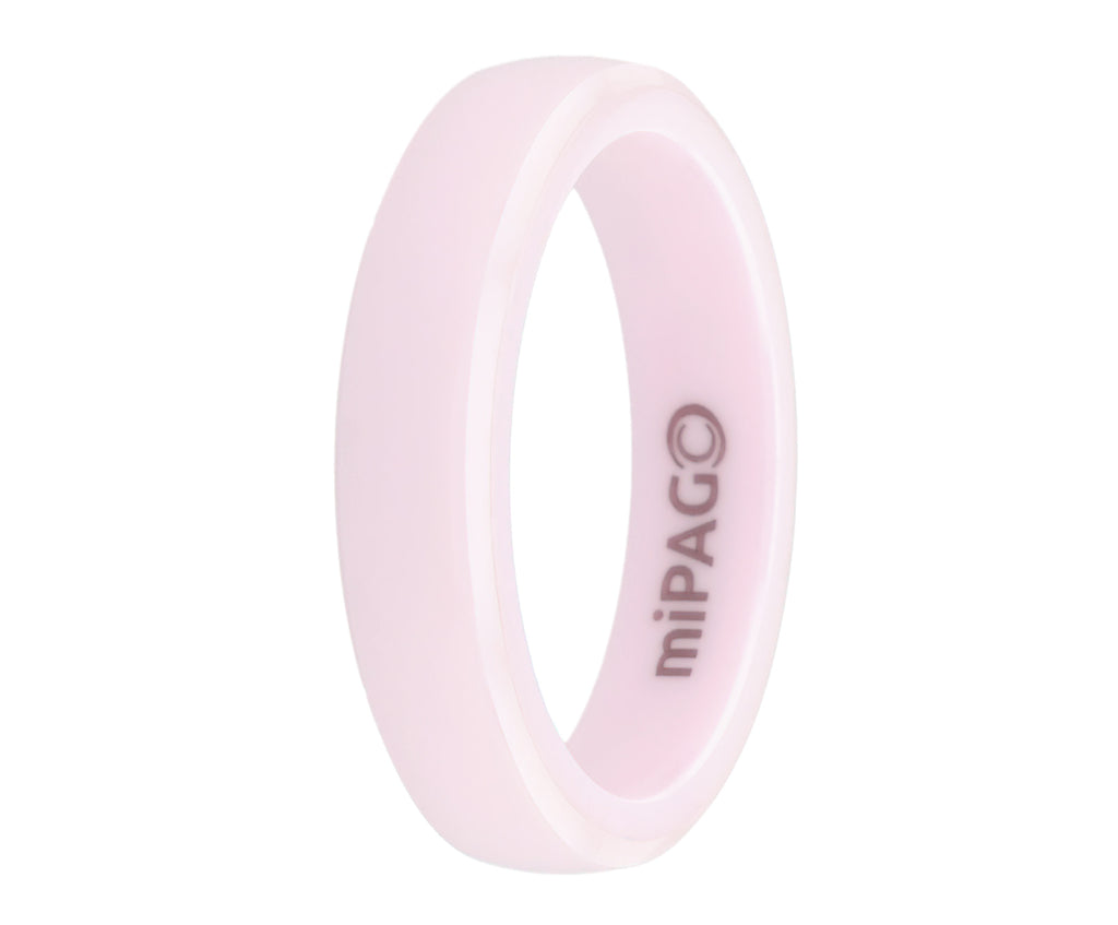 PAGO Ring Slim Pink Shiny