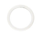 PAGO Ring Slim White Shiny