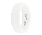 PAGO Ring White Shiny