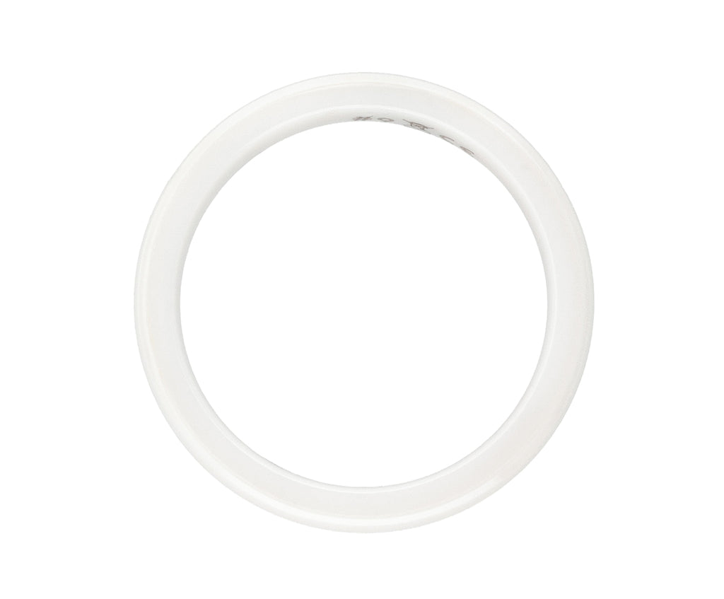 PAGO Ring White Shiny
