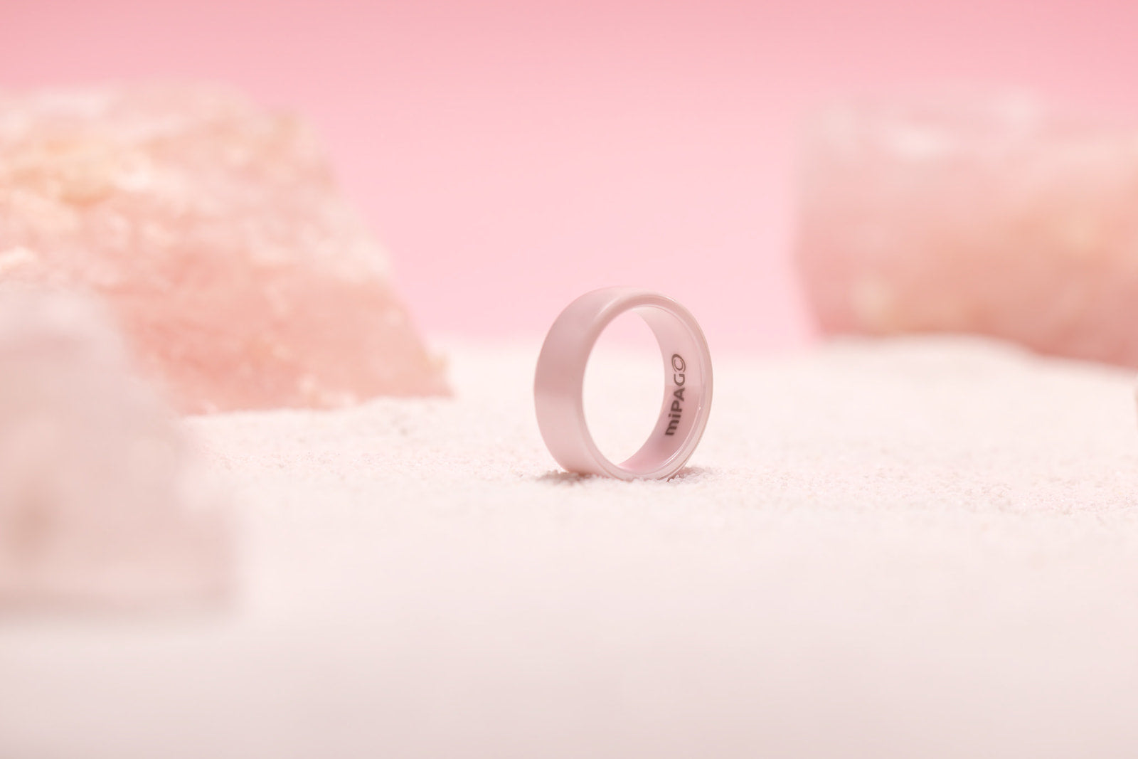 PAGO Ring Pink Shiny
