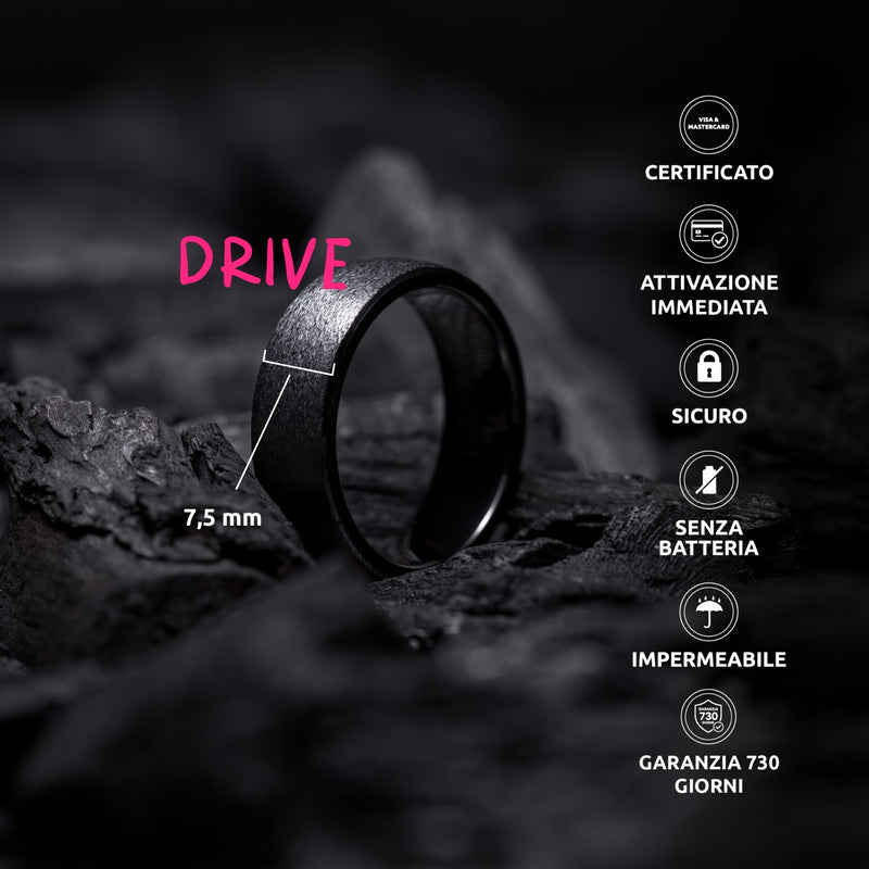 PAGO Ring Drive Black Rough