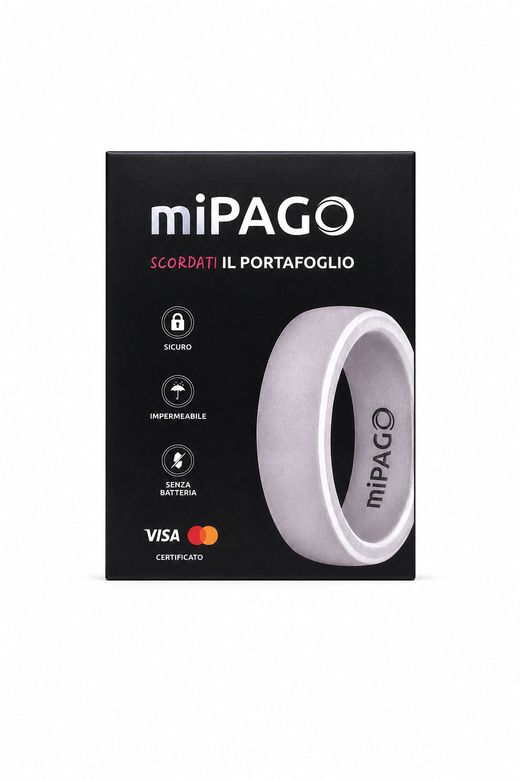PAGO Ring Blue Shiny